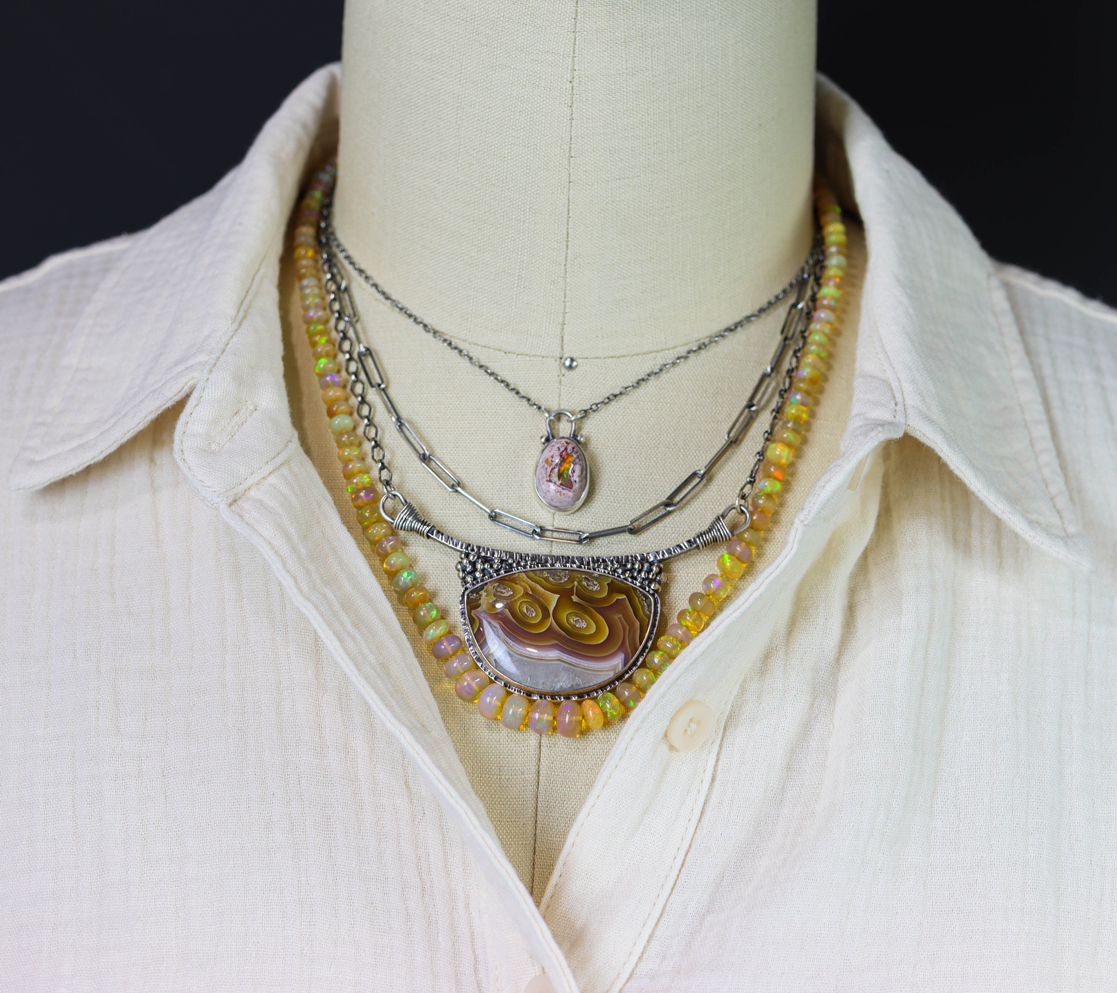 Necklace Styling: Balance, Length & Proportion