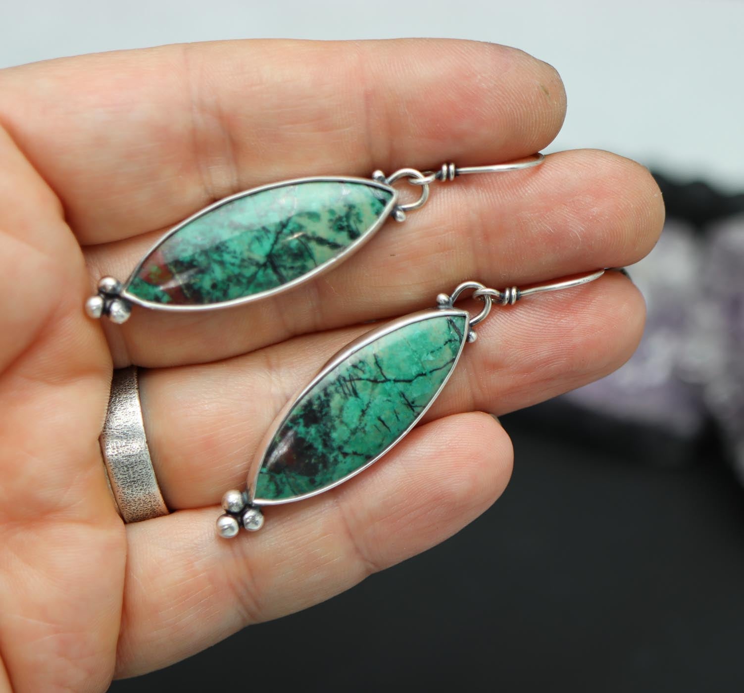 Sonoran Sunrise Dangle Earrings Sterling Silver