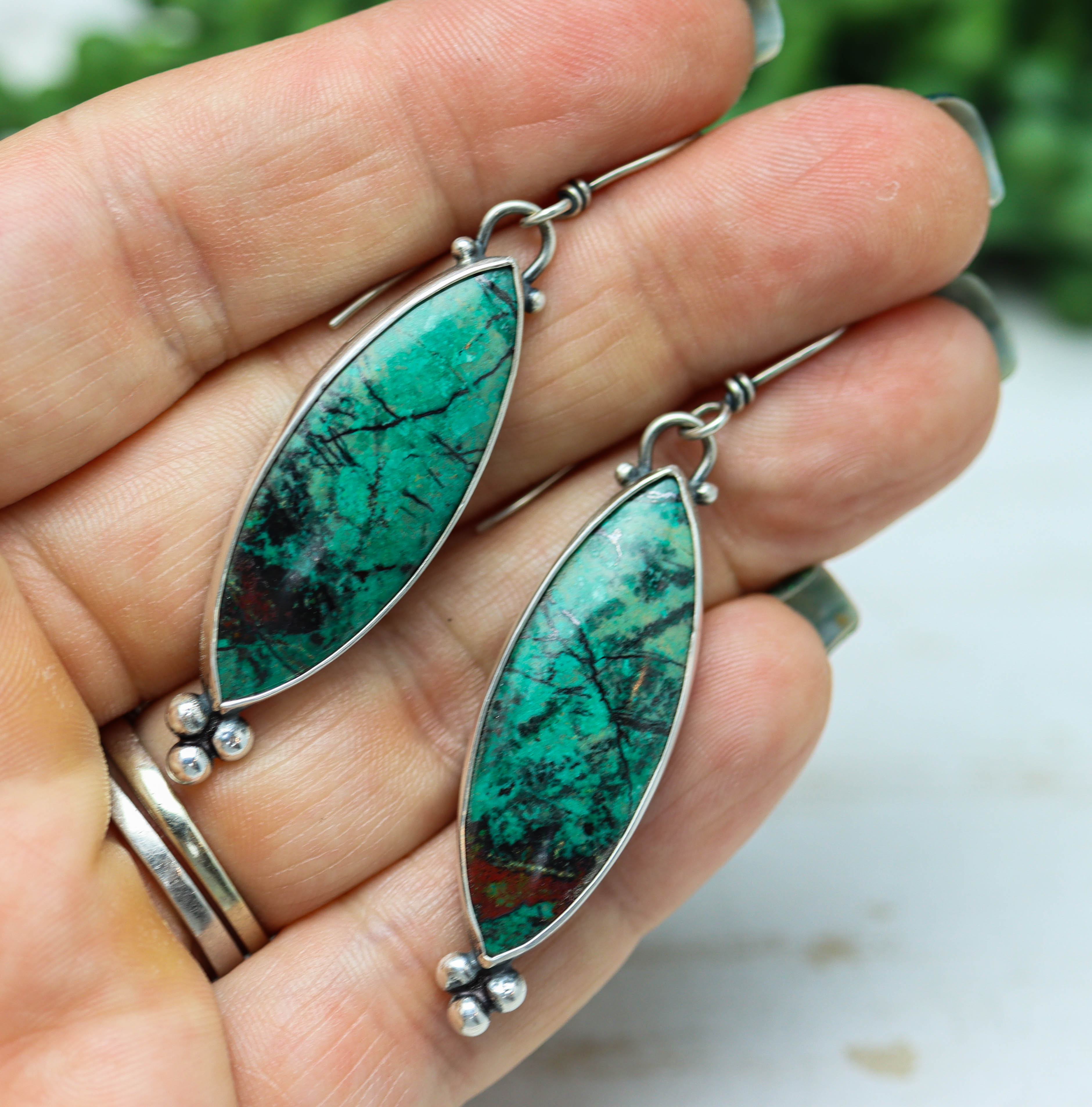 Sonoran Sunrise Dangle Earrings Sterling Silver
