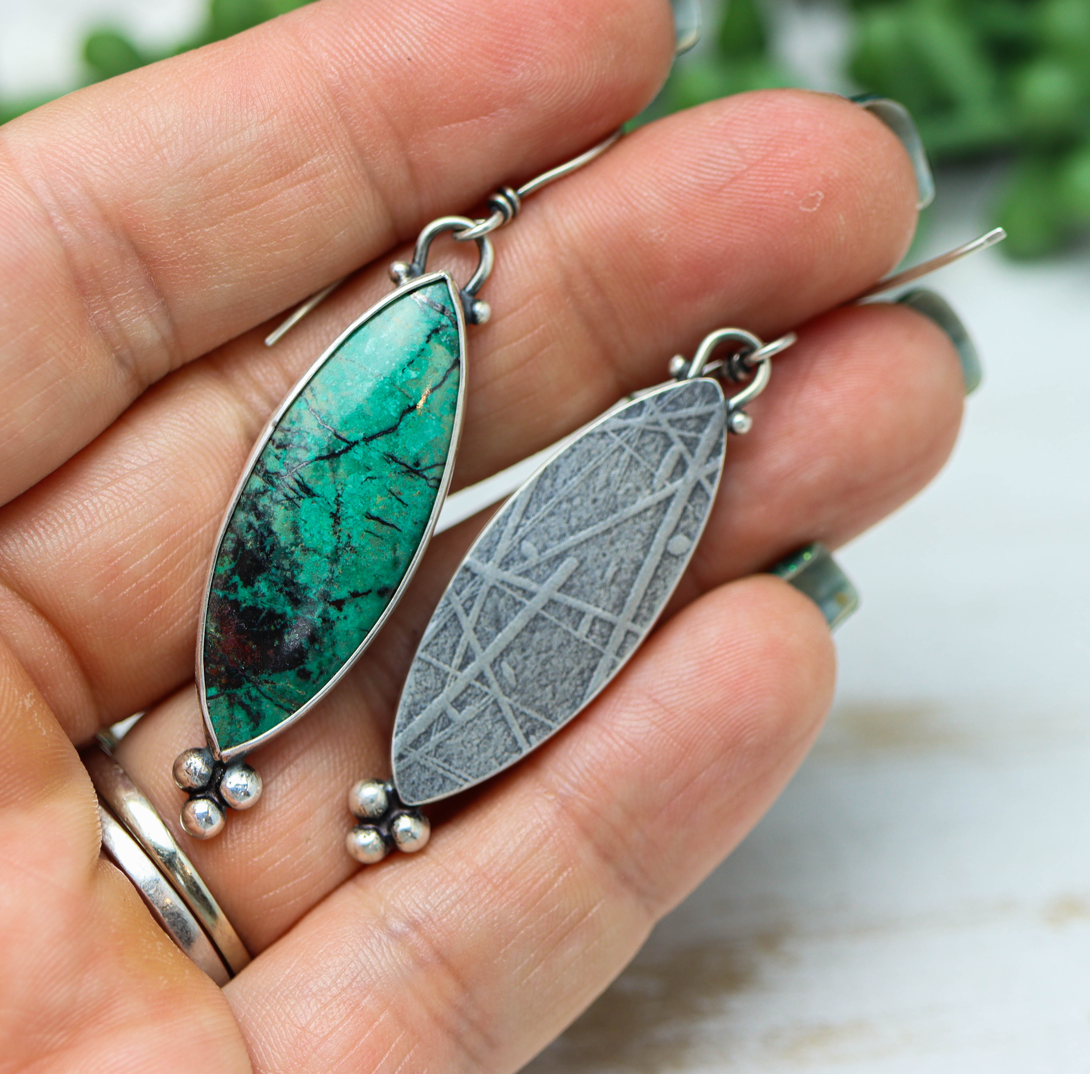 Sonoran Sunrise Dangle Earrings Sterling Silver