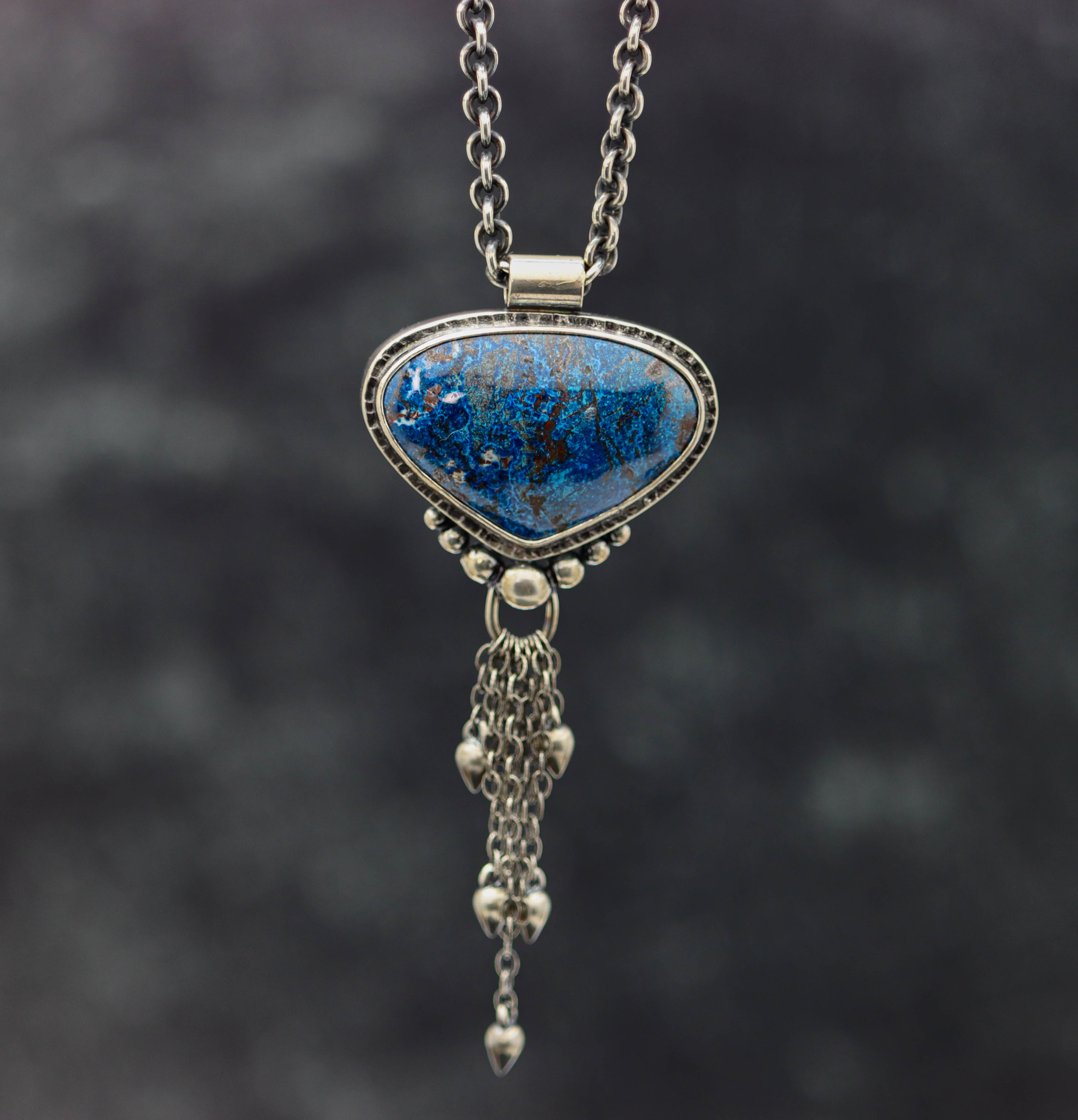 Shattuckite pendant outlet