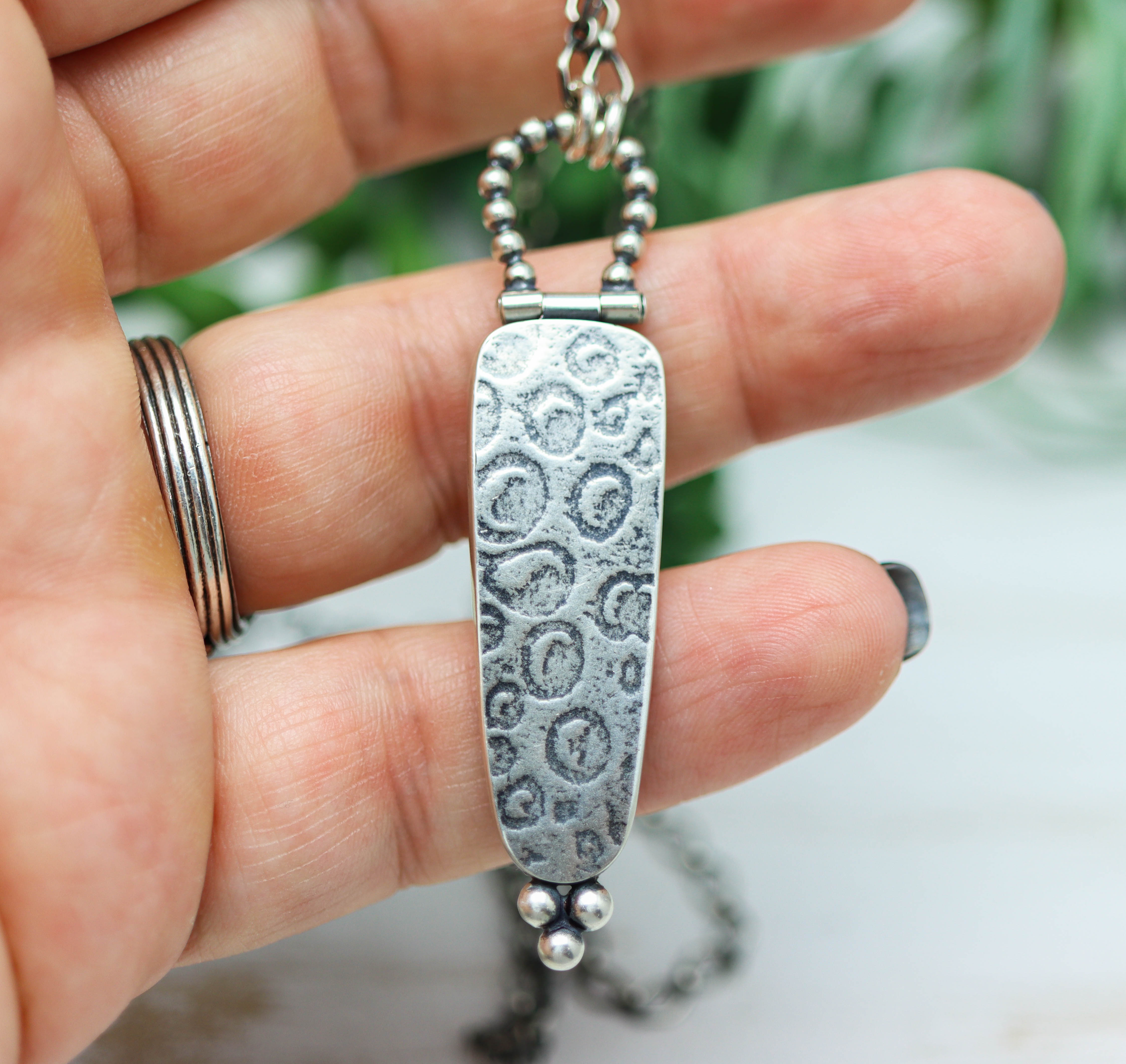 Botryoidal Druzy Agate Sterling Silver Necklace & Earring Set