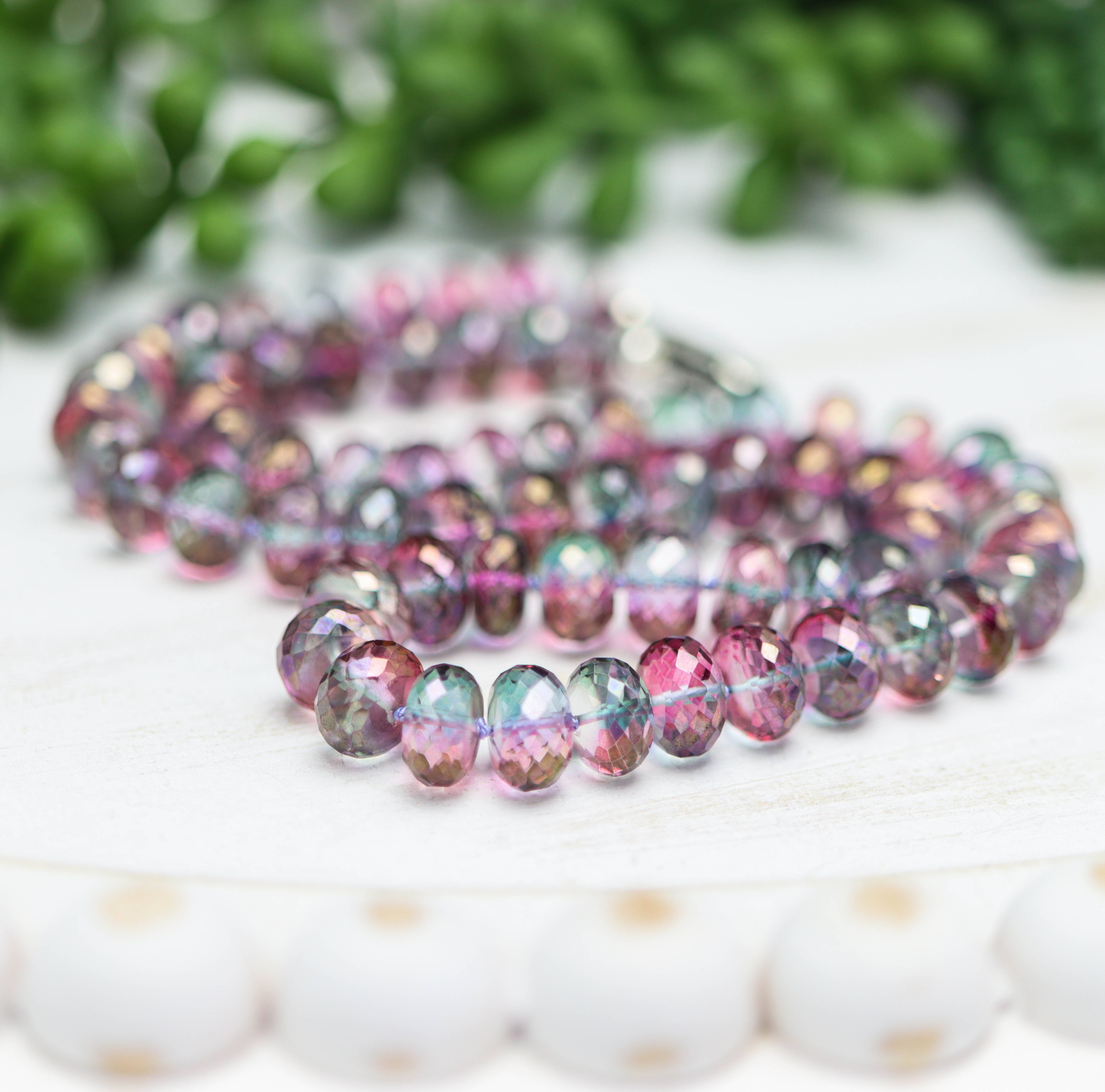 Color-Play Quartz Hand-Knotted Strand Necklace in Sterling Silver