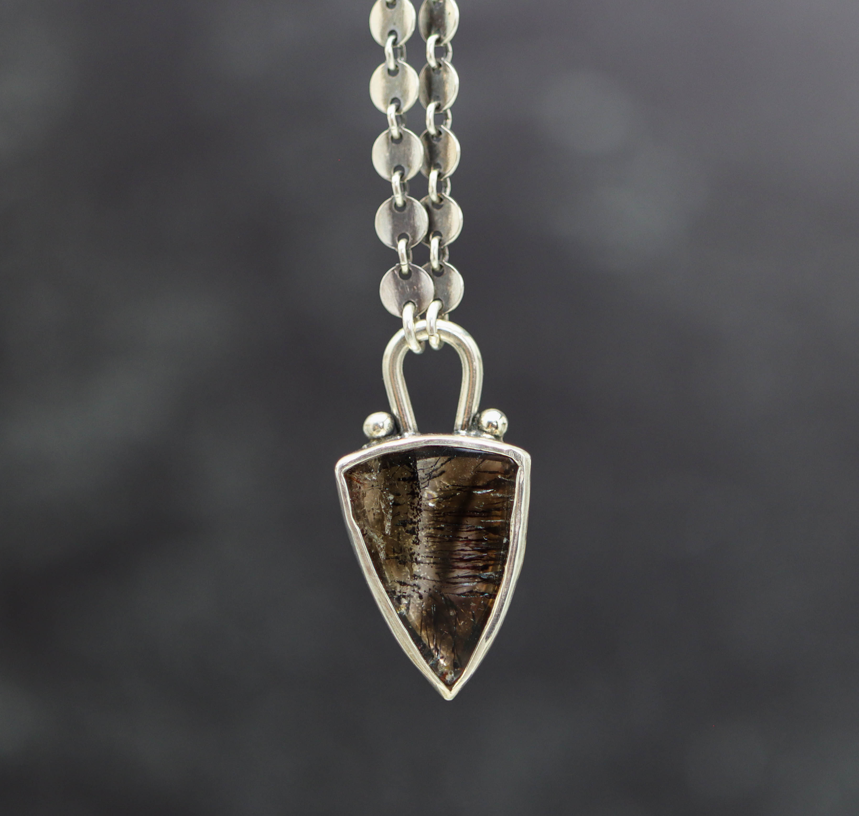 Super Seven or Melody Stone Pendant Sterling Silver One Of a Kind Gemstone Necklace