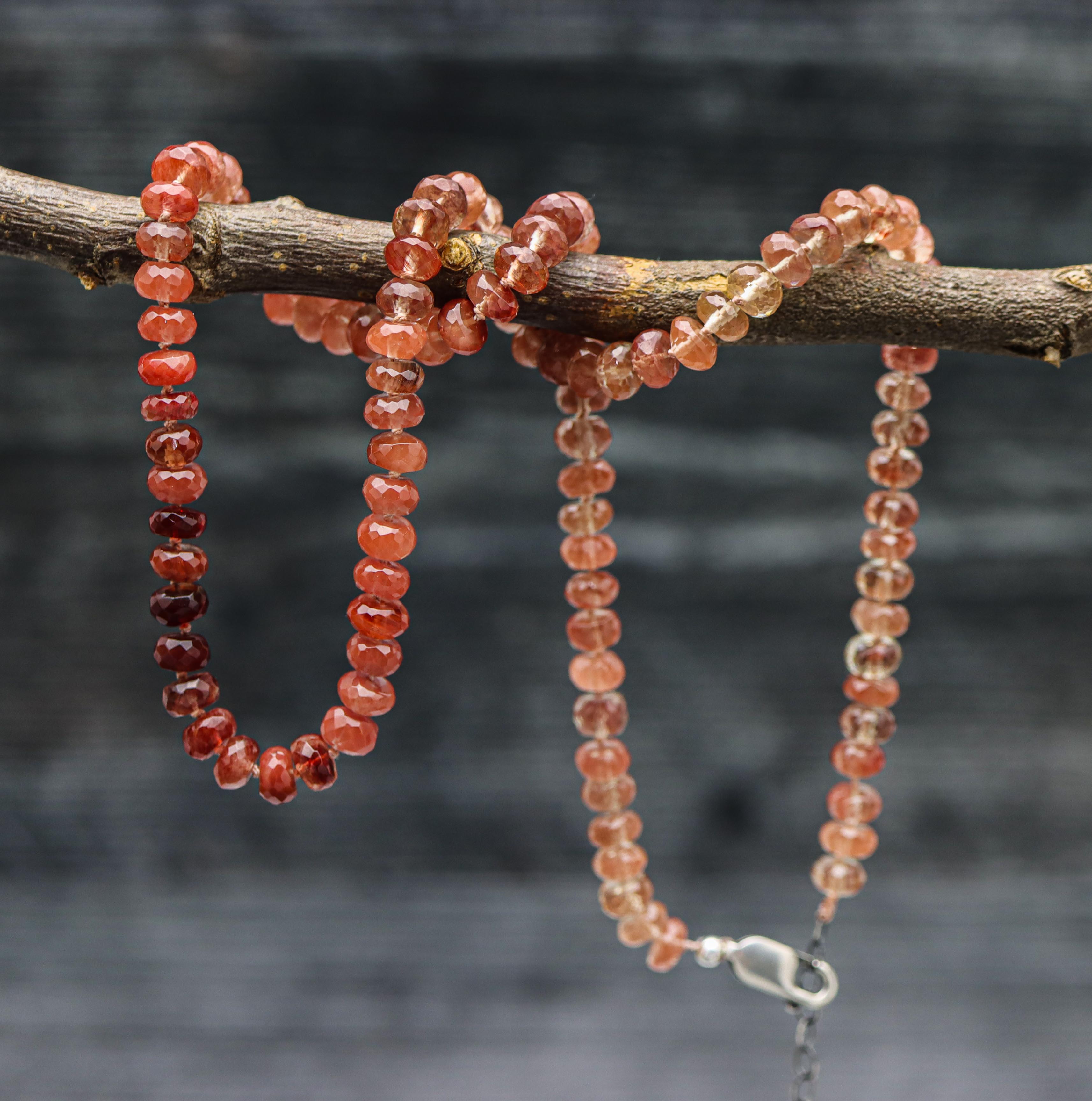 Pearl Beaded Necklace - Necklace With Lobster - Long Knotted Beads Necklace  -Single Wrap Necklace - Gemstone Necklace (Without Pendant) BN052 | Beaded  necklace, Wrap necklaces, Gemstone necklace