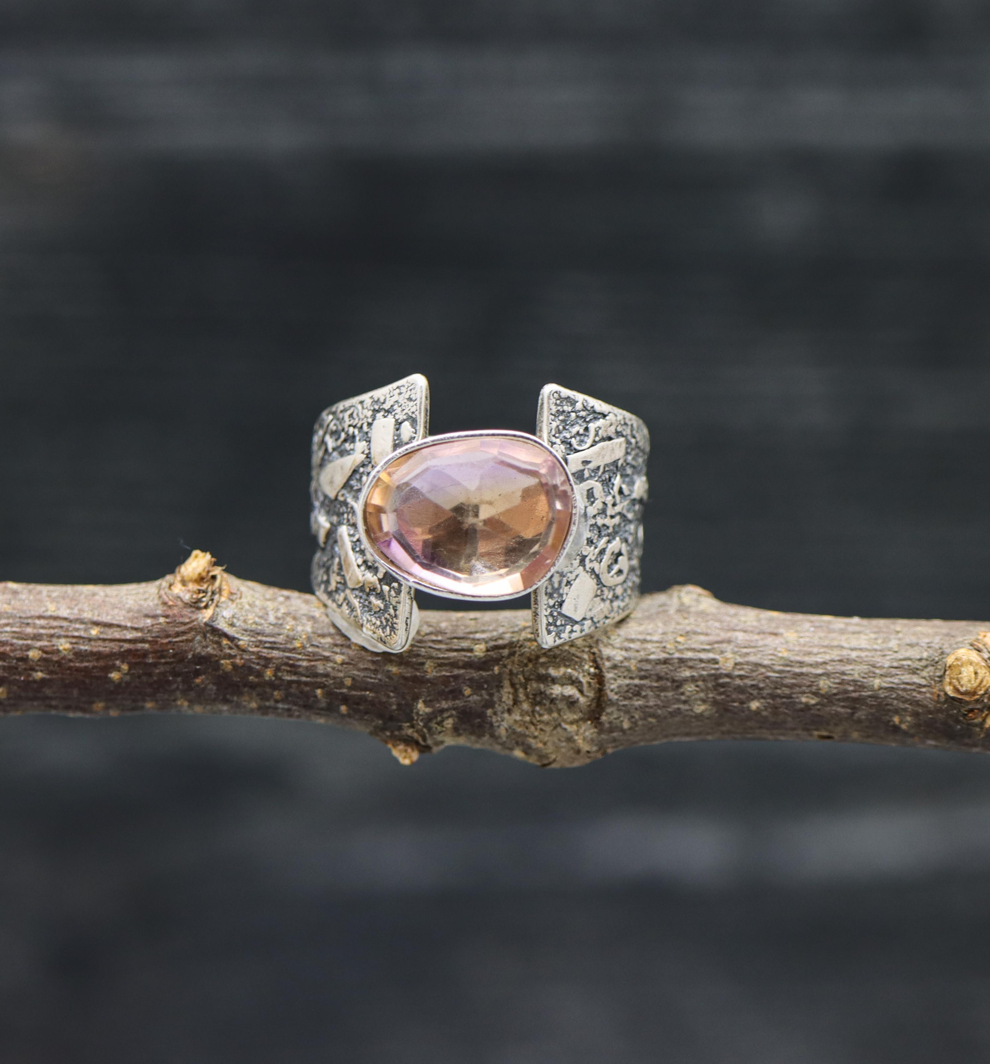 Ametrine Sterling Silver Ring Made to Finish